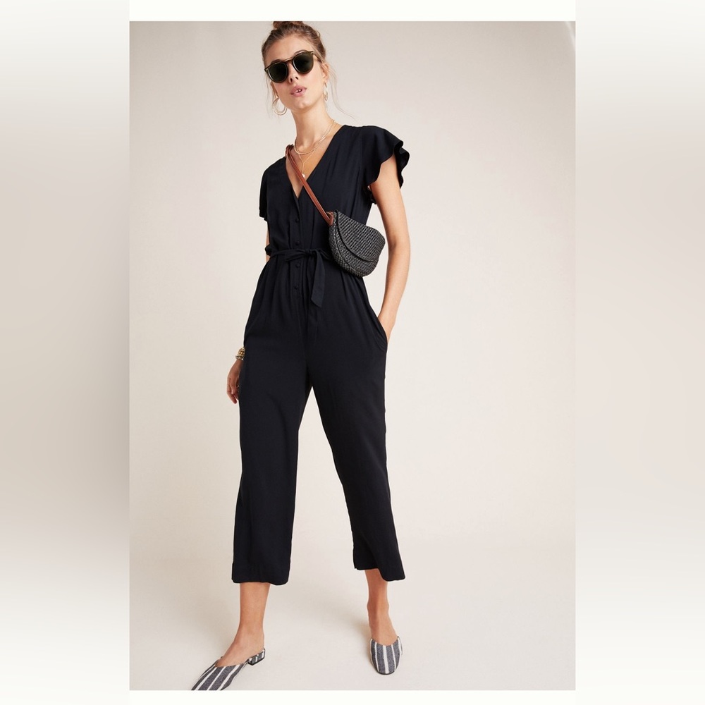 Paige Catalia button-front jumpsuit, NWOT